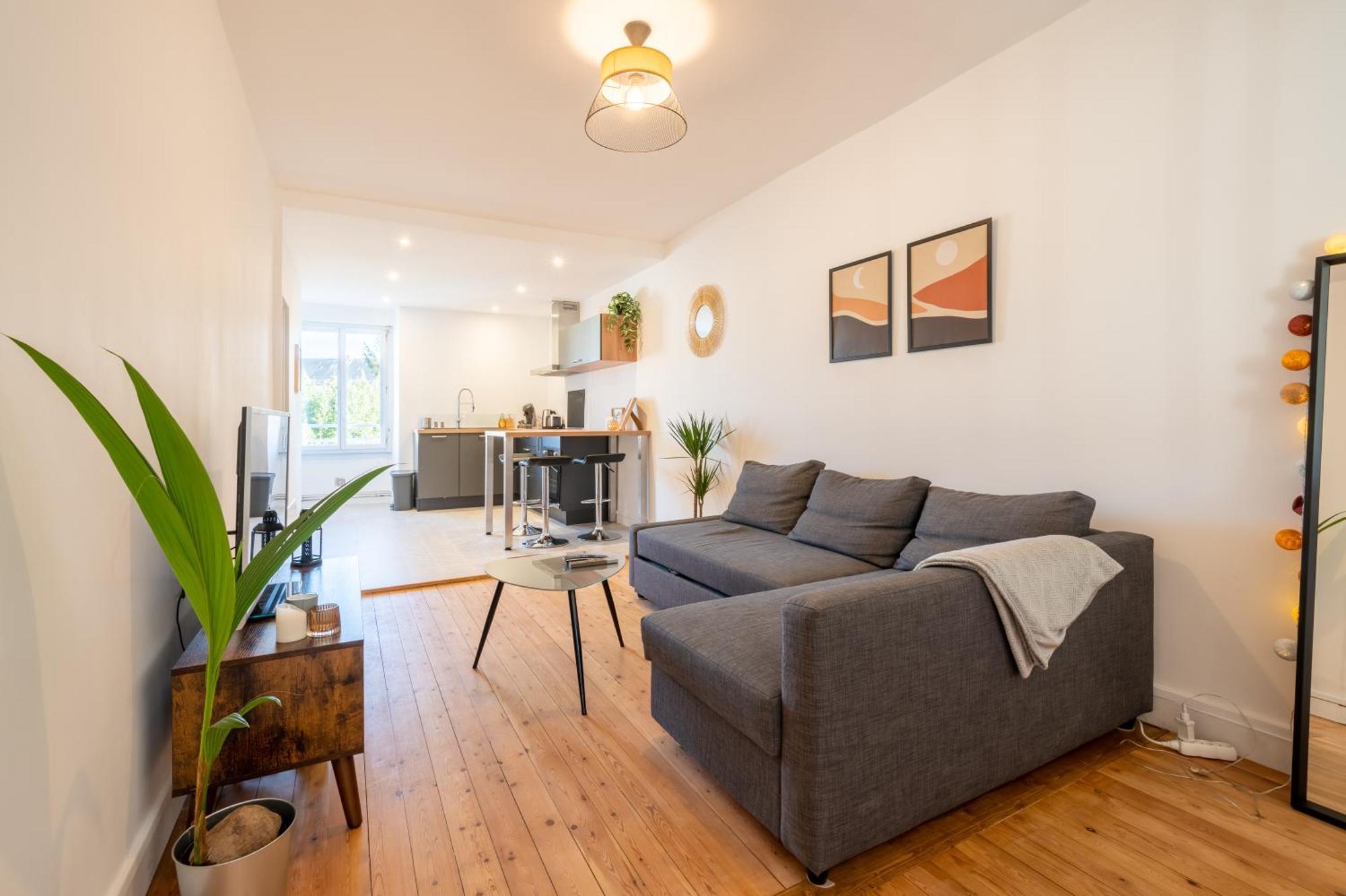 Apartamento T2 Cosy A Deux Pas De La Gare Nantes Exterior foto